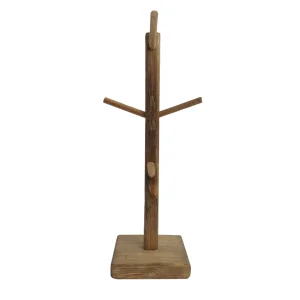 استند لیوان چوبی  کد WD6255