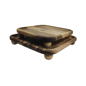 رایزر چوبی مربع پایه دار کد WD6266