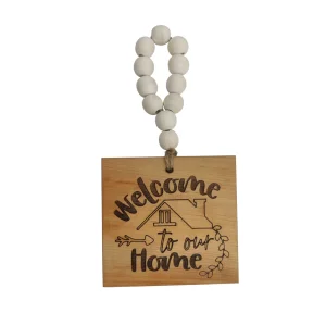 نشانگر چوبی مهره دار طرح مربع کد WD6268