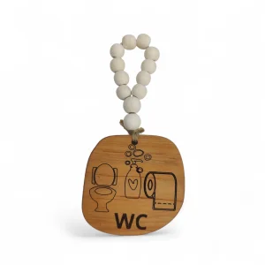 نشانگر چوبی مهره دار طرح دفرمه کد WD6270