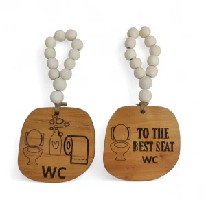 نشانگر چوبی مهره دار طرح دفرمه کد WD6270