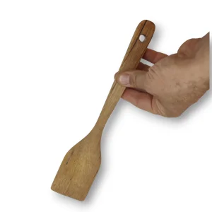 کفگیر چوبی تخت 30 سانت کد WD6103