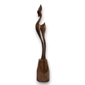 مجسمه غزال چوبی کد WD5594