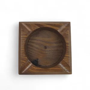 زیرسیگاری چوبی طرح مربع کد WD6271