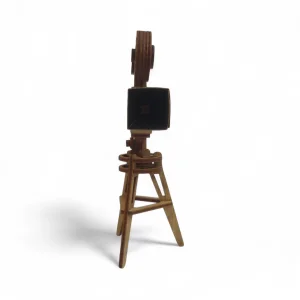 دوربین چوبی پایه دار تزئینی کد WD6274