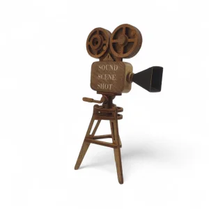 دوربین چوبی پایه دار تزئینی کد WD6274