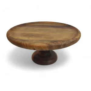 شیرین خوری گرد پایه دار چوبی در چند سایز کد WD6275