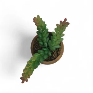 گلدان چوبی با گل مصنوعی کد WD6279