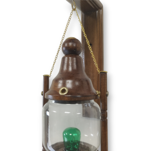 فانوس (آباژور) چوبی قدیمی برقی کد WD6293