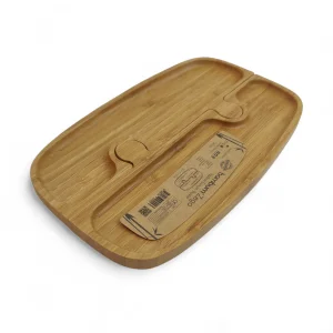 سرو چوبی مستطیل دو تکه پازلی کد WD6289