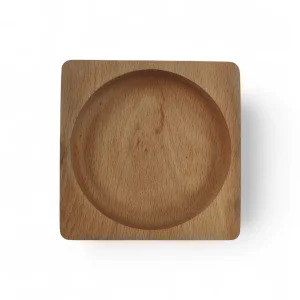 پیاله چوبی مربع کد WD6303