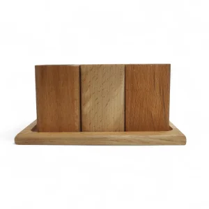 ست نمکدان فلفلدان و جا خلالی چوبی کد WD6305