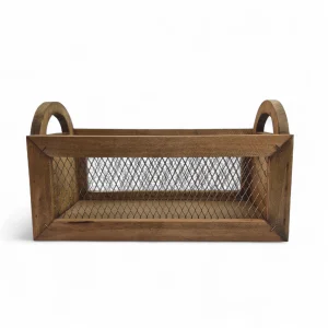 سبد چوبی فنس دار کد WD6316