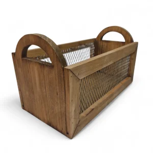 سبد چوبی فنس دار کد WD6316