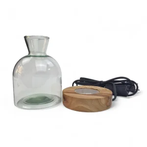 آباژور شیشه ای طرح گلدان کد WD6319