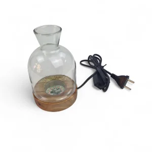 آباژور شیشه ای طرح گلدان کد WD6319