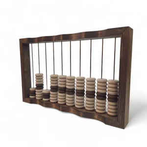 چرتکه دکوری چوبی کد WD6321