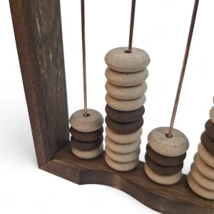 چرتکه دکوری چوبی کد WD6321