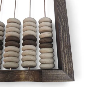 چرتکه دکوری چوبی کد WD6321