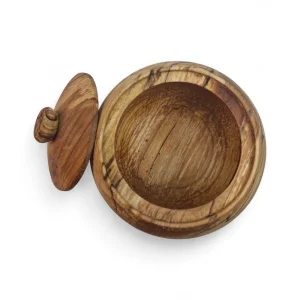 قندان چوبی رگه دار کد WD6327