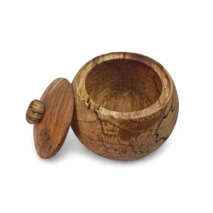 قندان چوبی رگه دار کد WD6327