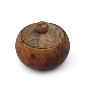 قندان چوبی رگه دار کد WD6328