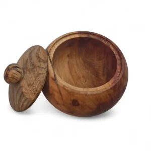 قندان چوبی رگه دار کد WD6328