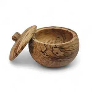 قندان چوبی رگه دار کد WD6328