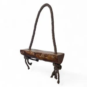 جاکلیدی دیواری چوبی روستیک کد WD6331