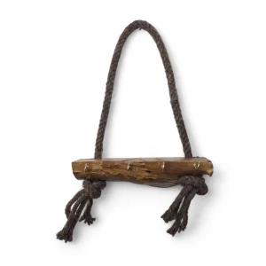 جاکلیدی دیواری چوبی روستیک کد WD6331