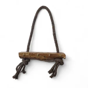 جاکلیدی دیواری چوبی روستیک کد WD6331