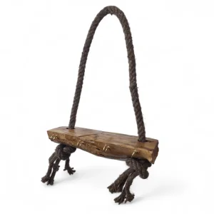 جاکلیدی دیواری چوبی روستیک کد WD6331