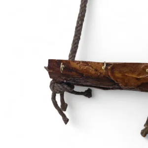 جاکلیدی دیواری چوبی روستیک کد WD6331