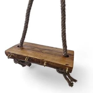 جاکلیدی دیواری چوبی روستیک کد WD6331