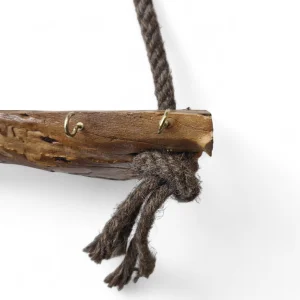 جاکلیدی دیواری چوبی روستیک کد WD6331