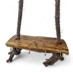 جاکلیدی دیواری چوبی روستیک کد WD6331