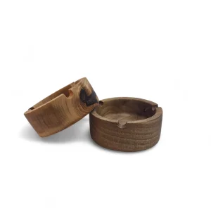 زیرسیگاری چوبی گرد کد WD6337