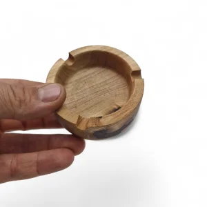 زیرسیگاری چوبی گرد کد WD6337