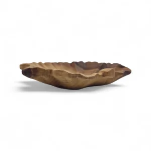 پیاله چوبی طرح برگ خزان کد WD6345