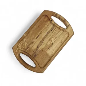 سینی چوبی مستطیل دسته دار کد WD6347