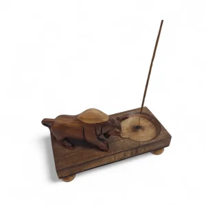 جاعودی چوبی طرح گاومیش کد WD6350