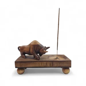 جاعودی چوبی طرح گاومیش کد WD6350