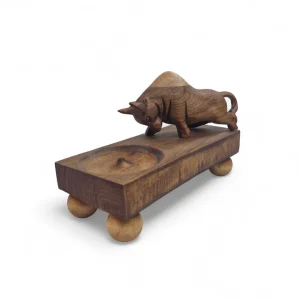 جاعودی چوبی طرح گاومیش کد WD6350