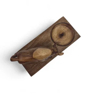 جاعودی چوبی طرح گاومیش کد WD6350