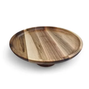 شیرینی خوری چوبی پایه دار گرد کد WD6355