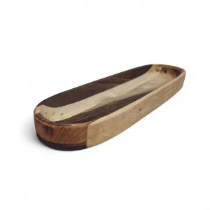 رولت خوری چوبی بیضی کد WD6358