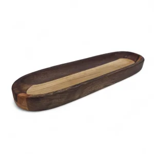 رولت خوری چوبی بیضی کد WD6358