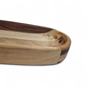 رولت خوری چوبی بیضی کد WD6358