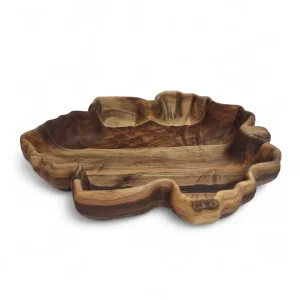 اردو خوری چوبی طرح برگ چنار کد WD6359