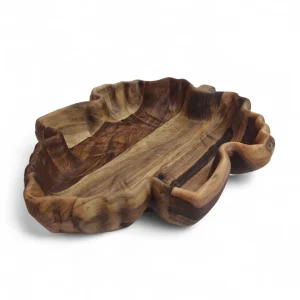 اردو خوری چوبی طرح برگ چنار کد WD6359